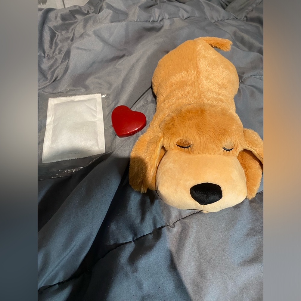 NEW Heartbeat and Heating Pad Dog for Puppies